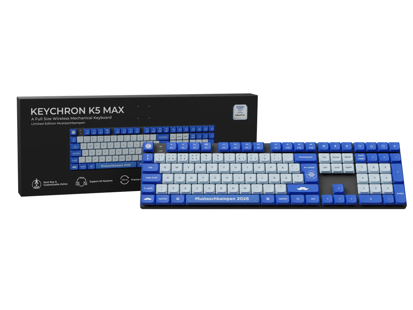 Keychron K5 MAX Limited Edition med förpackning