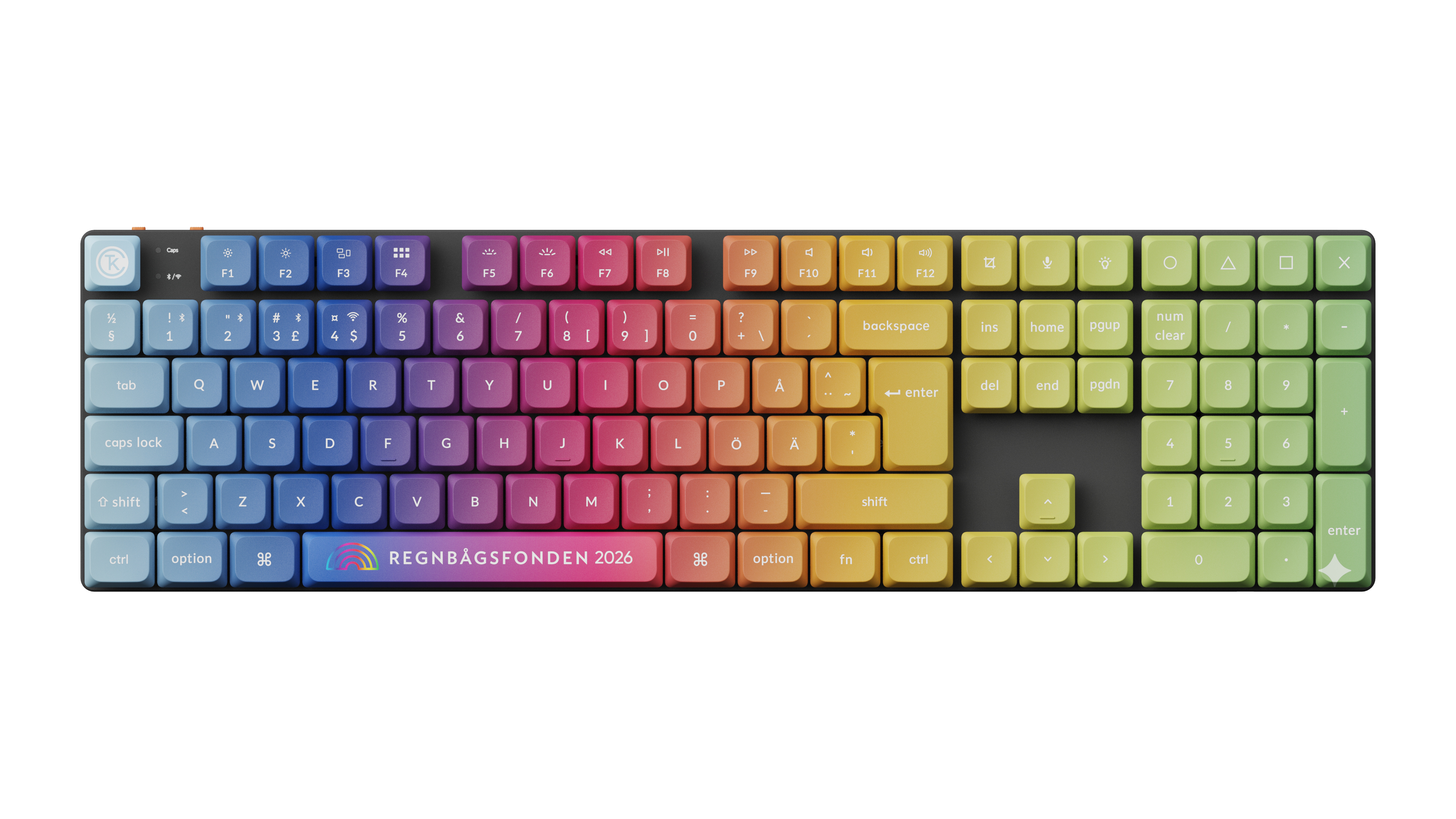 Keychron K5 Max Limited Edition Regnbågsfonden